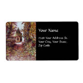 SILENT AUTUMN IN FLORENCE ETIKET (Voorkant)