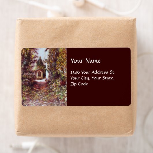 SILENT AUTUMN IN FLORENCE ETIKET (Insitu)