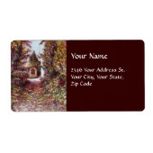 SILENT AUTUMN IN FLORENCE ETIKET (Voorkant)