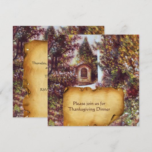 SILENT AUTUMN IN FLORENCE KAART (Voorkant / Achterkant)