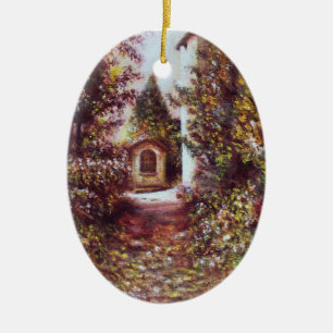 SILENT AUTUMN IN FLORENCE KERAMISCH ORNAMENT