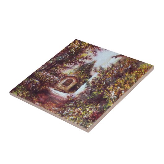 SILENT AUTUMN IN FLORENCE TEGELTJE (Zijkant)