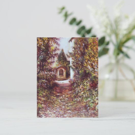 SILENT AUTUMN IN FLORENCE Toscane Landscape Briefkaart (Staand voorkant)