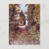 SILENT AUTUMN IN FLORENCE Toscane Landscape Briefkaart (Voorkant)