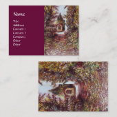 SILENT AUTUMN IN FLORENCE Toscane Landscape Visitekaartje (Voorkant / Achterkant)