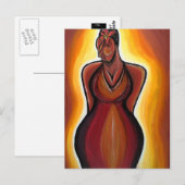 Silent Beauty-Briefkaart Briefkaart (Voorkant / Achterkant)