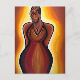 Silent Beauty-Briefkaart Briefkaart