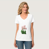 Silent Bloom Lotus in Stillness Grace Rising Seren T-shirt (Voorkant volledig)