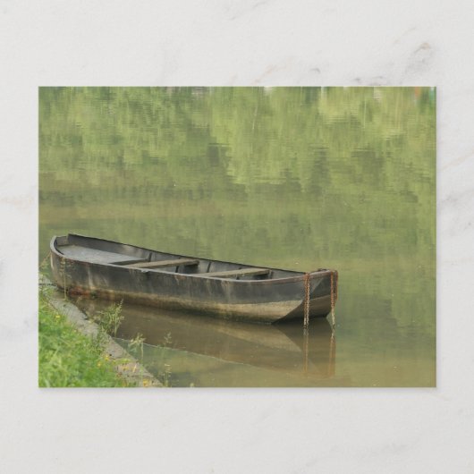 silent boat briefkaart (Voorkant)