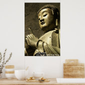 Silent Buddha Poster (Keuken)
