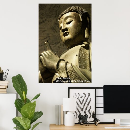 Silent Buddha Poster (Thuiskantoor)