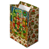 Silent But Deadly Night A Farting Christmas Family Medium Cadeauzakje (Achterkant Gekanteld)