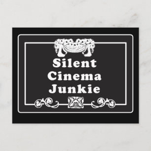 Silent Cinema Junkie Briefkaart