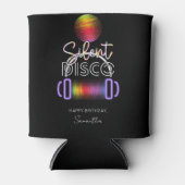 Silent Disco Neon Hoofdtelefoon Volwassen Verjaard Blikjeskoeler (Voorkant)