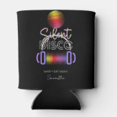 Silent Disco Neon Hoofdtelefoon Volwassen Verjaard Blikjeskoeler (Achterkant)