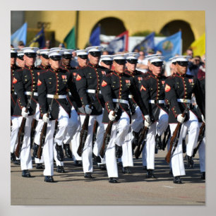 Silent Drill Team Poster