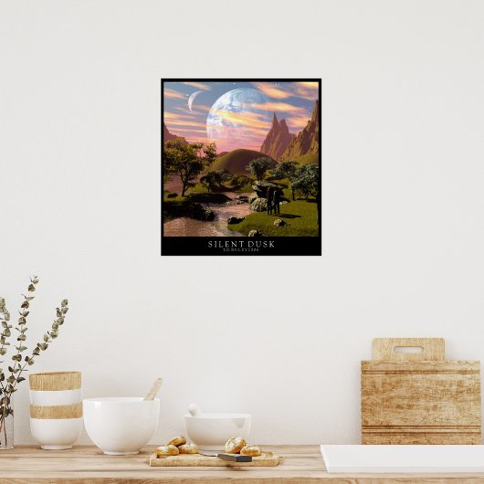 Silent Dusk Poster (Keuken)