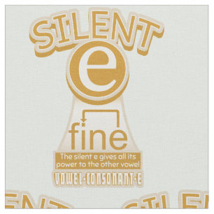 Silent E English Language Phonics Rule Stof