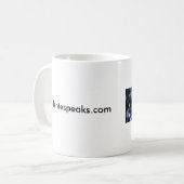 Silent E Speaks Coffee Mugs Koffiemok (Voorkant links)