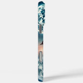 Silent Eagle onder een gloeiende Midnight Moon Case-Mate iPhone Case (Achterkant / Rechts)