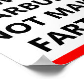 Silent Earbuds Funny Poster (Hoek)