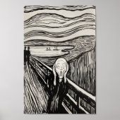 Silent Echoes: De Schreeuw van Edvard Munch onthul Poster (Voorkant)
