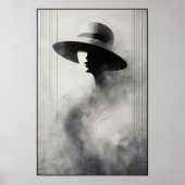 Silent Elegance Abstract Poster (Voorkant)