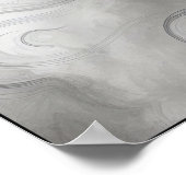 Silent Elegance Abstract Poster (Hoek)