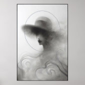 Silent Elegance Abstract Poster (Voorkant)