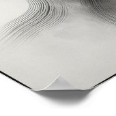 Silent Elegance Abstract Poster (Hoek)