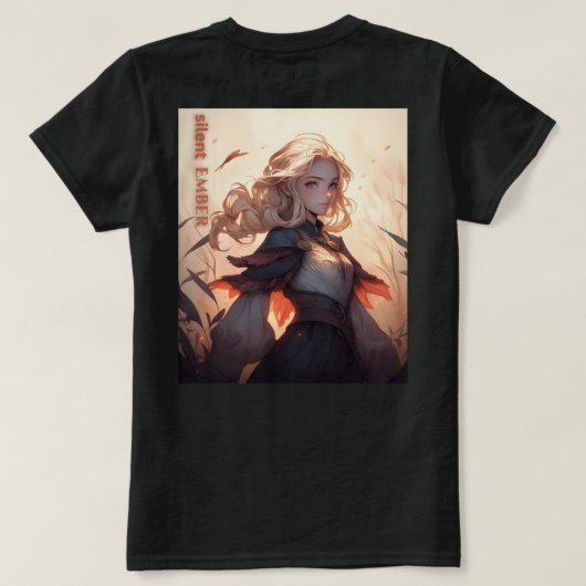 Silent Ember T-shirt (Design achterkant)