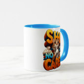 Silent Feline Desinterest Mok (Voorkant rechts)