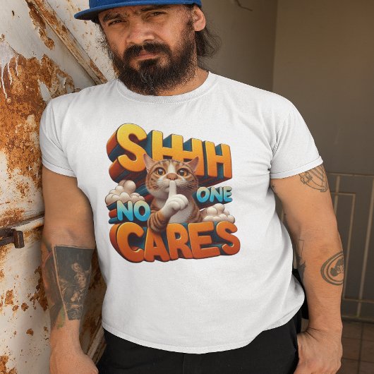 Silent Feline Desinterest T-shirt