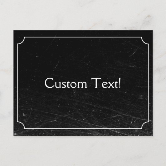  Silent Film Custom Briefkaart (Voorkant)