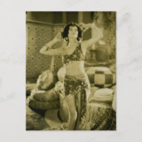 Silent Film Era Beauty Sterevoview-kaart