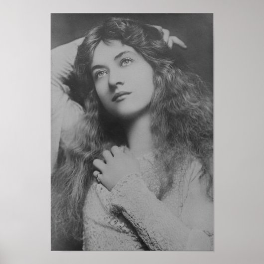 Silent Film Star Maude Fealy Poster (Voorkant)