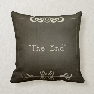 SILENT FILMS PILLOW "Het eind" Kussen