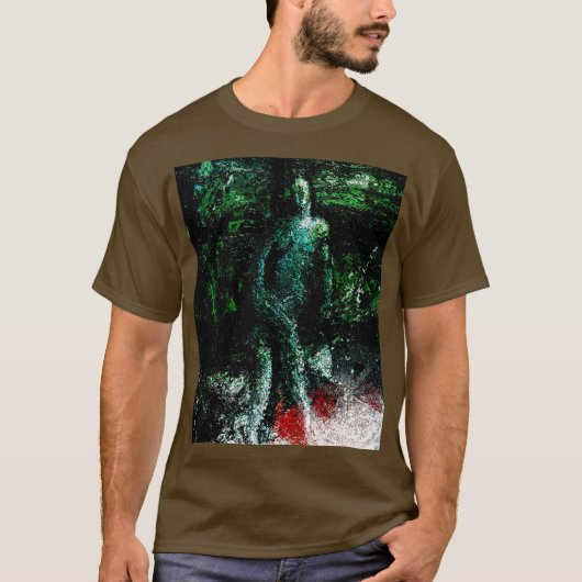 Silent Form/Abstract Figure Tee T-shirt (Voorkant)