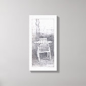 SILENT GARDEN Dradencanvasafdruk Canvas Afdruk (Voorkant)