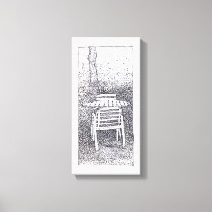 SILENT GARDEN Dradencanvasafdruk Canvas Afdruk