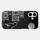 Silent Gazes van de Night Dark Night iPhone Case (Achterkant (horizontaal))