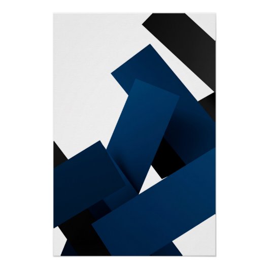 Silent Geometry Perfect Poster (Voorkant)