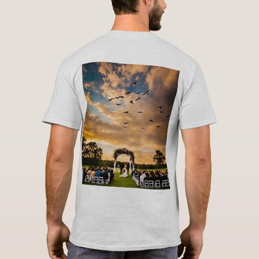 Silent Guardians: Hawks of the Wind T-shirt (Achterkant)