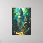 Silent Guardians of Siam Canvas Afdruk (Voorkant)