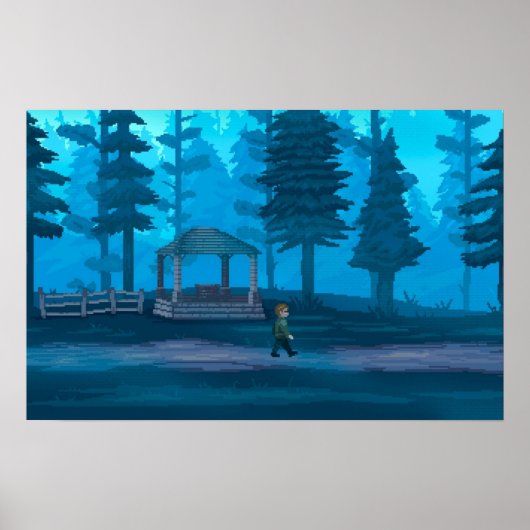 Silent Hill 2 Forest Poster (Voorkant)