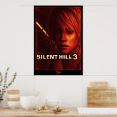 Silent Hill 3 Box Art Hoesje Red Versie Poster (Keuken)