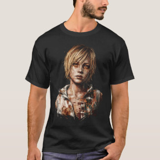 Silent Hill 3 Heather Mason Oranje Trui Spijkerbro T-shirt