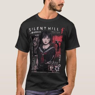 SILENT HILL F Shimizu Hinako Fan Art vintage vrien T-shirt