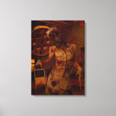 Silent Hill verpleegster Canvas Afdruk (Voorkant)