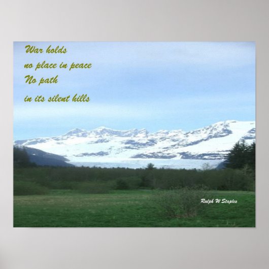 Silent Hills, vredes-poster Poster (Voorkant)